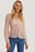 Gestructureerde Blouse Met Plooien