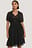 Gerafftes Kurzärmeliges Smock-Top
