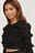 Shirred Long Sleeve Top