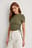 Short Sleeved Drawstring Top