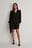 Kleid Mit Schulterpolstern