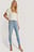 Skinny High Waist Open Hem Jeans