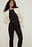 Skinny High Waist Open Hem Jeans