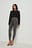 Organische Skinny Jeans mit hoher Taille und rohem Saum
