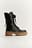 Schmale Stiefel mit Schnürsenkeln