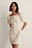 Slip Shoulder Denim Dress