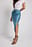 Slit Detail Sequin Midi Skirt