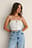 Smock Back Strap Top