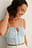 Smock Back Strap Top