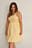 Smock-Minikleid mit Rüschen