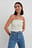 Smocked Satin Top