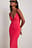 Spaghetti Strap Draped Dress