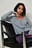 Square Neck Knitted Cardigan