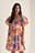 Square Neck Puff Sleeve Dress