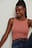 Round Neck Ribbed Tank