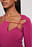 Strappy Neckline Detail Top