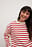 Striped Oversized Sweatshirt