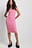 Structured Bandeau Midi Dress