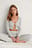 Structured Front Button Loungewear Top
