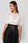Structured Rose Puff Blouse