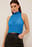 Gestructureerde mouwloze top