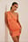 Structured V-neck Dress