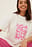 Swirl Print Oversized Tee