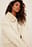 Jacke mit Tasche mit Teddy-Detail
