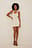 Robe courte en jersey bouclette