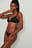 Thin Strap Scallop Mesh Thong