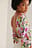 Tie Back V-neck Blouse