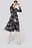 Tie-dye Midi Pleated Dress