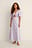 Organisches Kleid mit Schnürdetail vorne