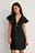 Shirtjurk met knoop voor