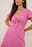 Robe chemise nouée sur le devant