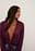 Tie Front Satin Blouse