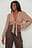 Tie Front Structured Blouse