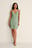 Robe mini aux épaules nouées