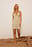 Minikleid mit geschnürten Schultern