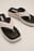 Toe Strap Flatform Slippers