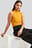 Turtle Neck Sleeveless Top