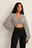 Twist Front Long Sleeve Blouse