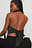Twist Front Satin Top