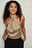 Recyceltes Satin-Oberteil mit Twist vorne