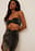 Lurex-Top mit Drehung