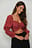 Twisted Front LS Blouse