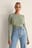Twisted Wrap Detail Top