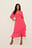 Chiffon Midikleid