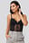 Two Strap Padded Cup Lace Bodysuit
