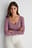 V-Neck Cropped Rib Top